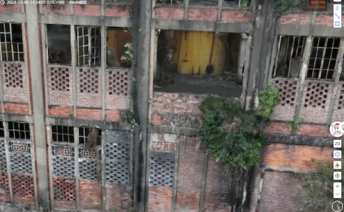 Detailed image of slope route rendering