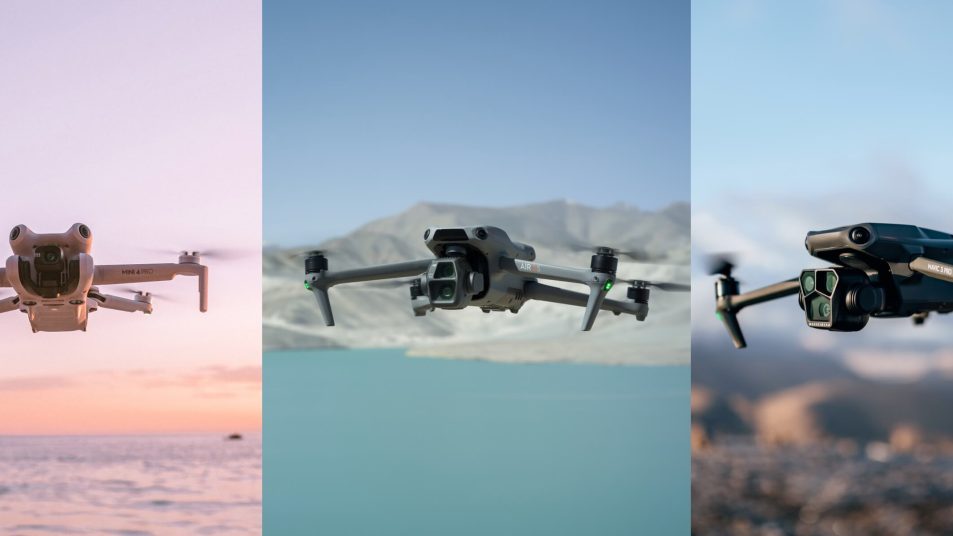 DJI Mini 4 Pro vs DJI Air 3S vs DJI Mavic 3 Pro